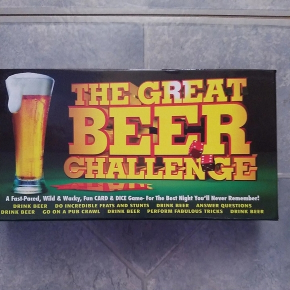 The Great Beer Challenge Game - 2-8 players from Boxer Games NIB - Picture 1 of 4